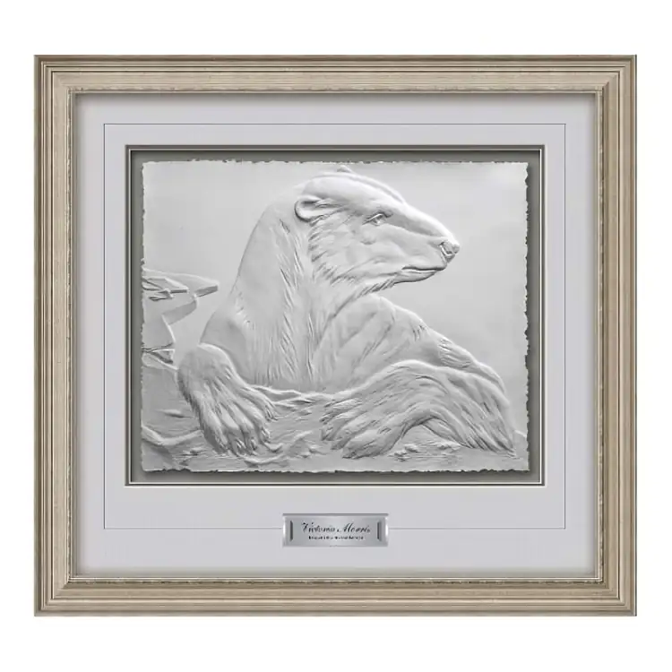 Waterleaf Winter Glare Framed Artwork