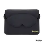 Oreiller de voyage avec masque Rollink