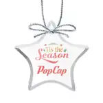 Starfire Crystal Star Ornament Multicolor