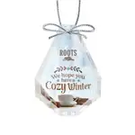 Optical Crystal Teardrop Ornament Multicolor
