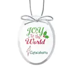Starfire Crystal Oval Ornament Multicolor