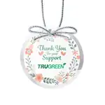Round Starfire Crystal Ornament Multicolor