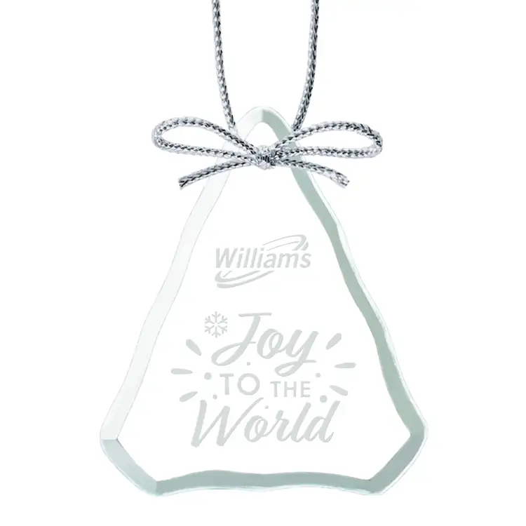 Jade Glass Tree Ornament Deep Etch