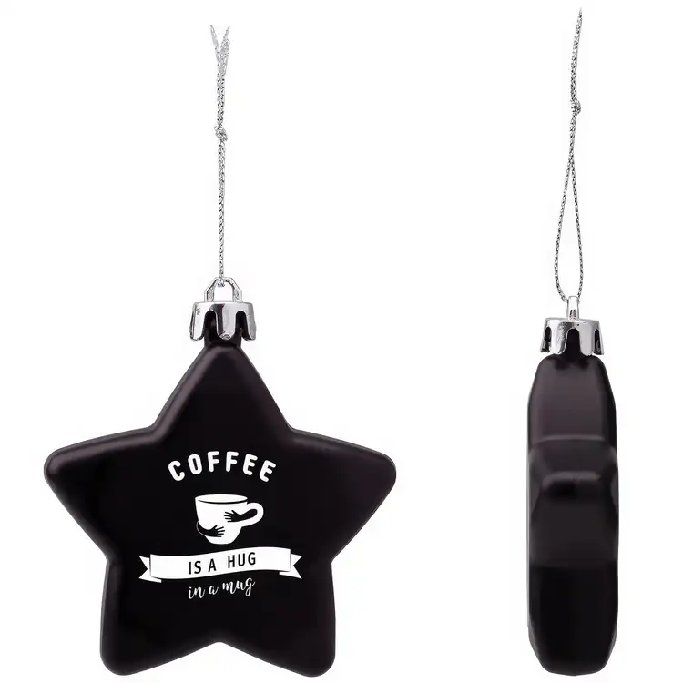 Shatter Resistant Flat Star Ornament #2