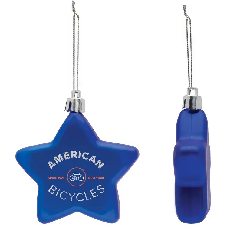 Shatter Resistant Flat Star Ornament #3