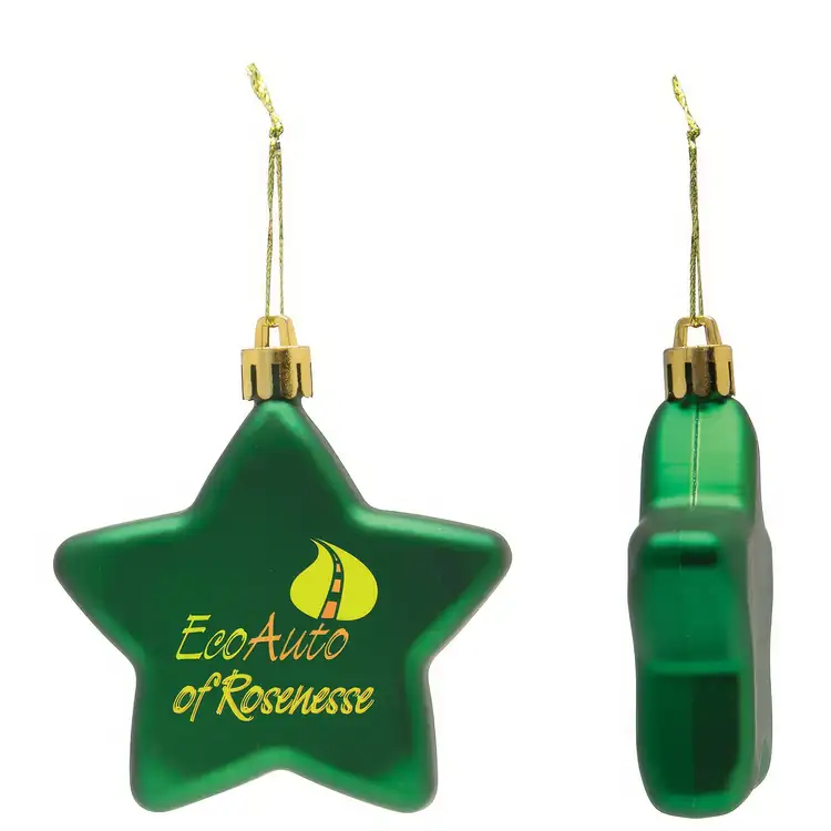Shatter Resistant Flat Star Ornament #5