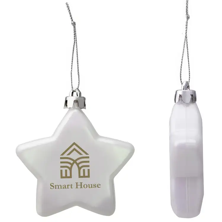 Shatter Resistant Flat Star Ornament #6