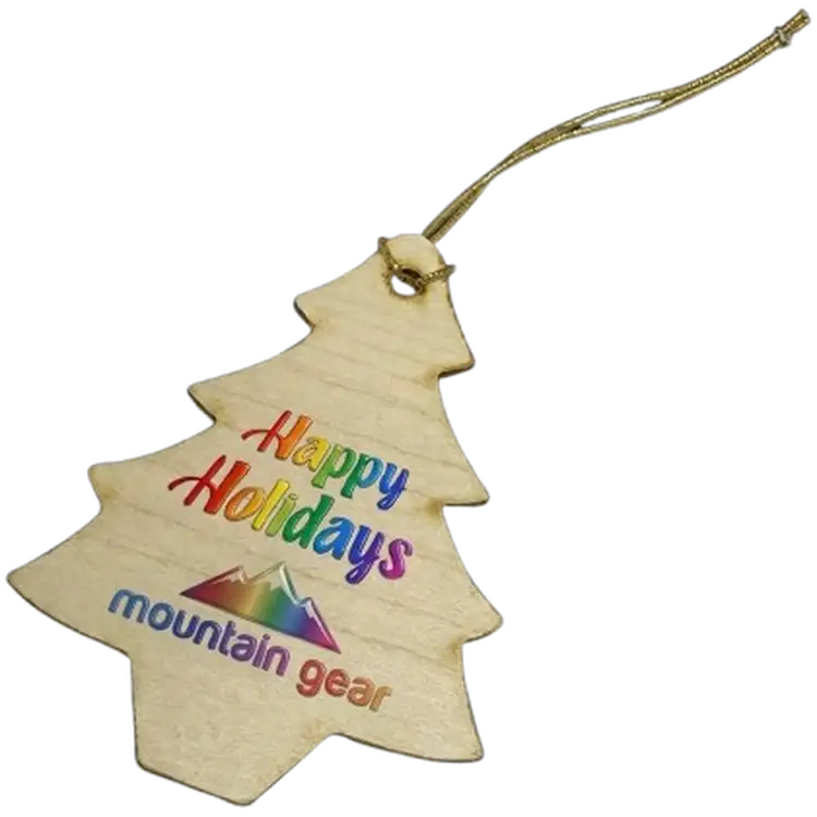 Custom Thick Wood Ornament #2