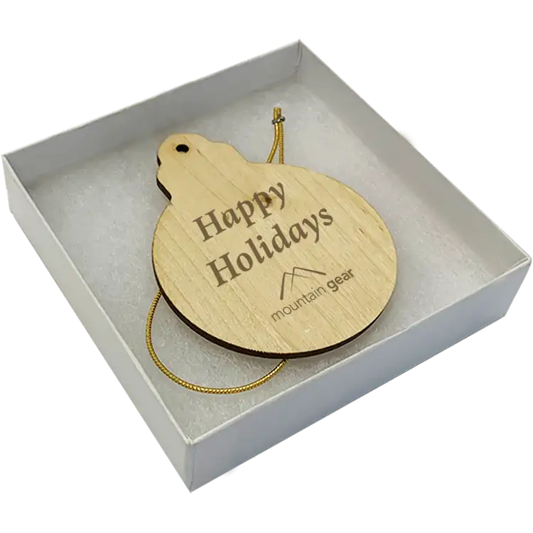 Custom Thick Wood Ornament #3