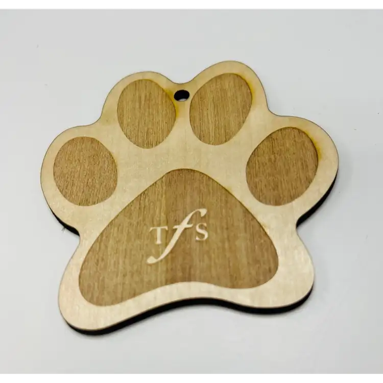 Custom Thick Wood Ornament