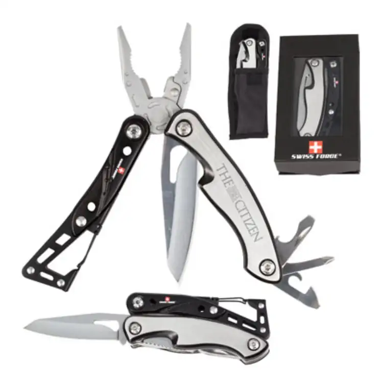 Outil multifonction Armour avec mousqueton de Swiss Force