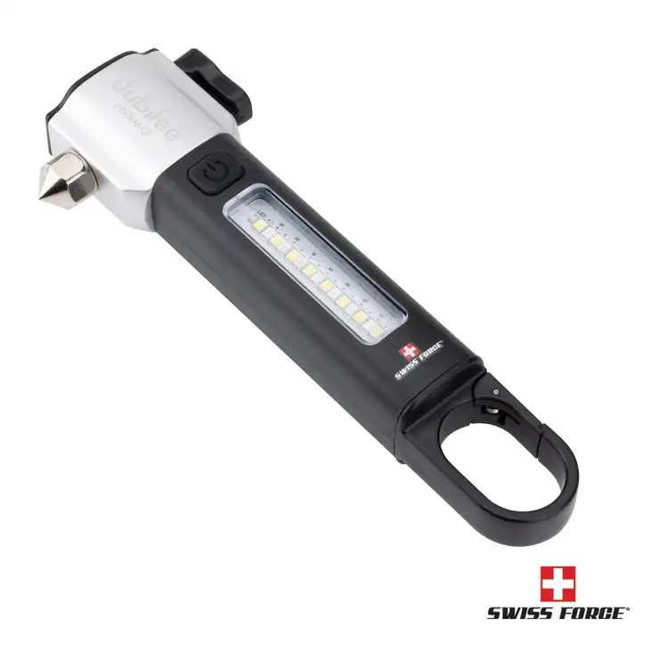 Outil multifonction d’urgence Shulman avec lampe de poche de Swiss Force