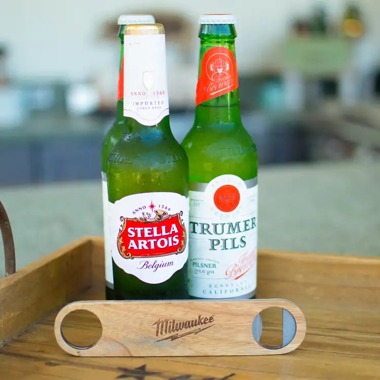 Slim Wood Bottle Opener #3