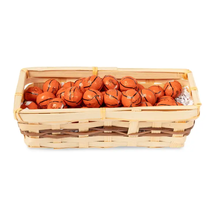 Gift Basket with Chocolate Basketballs #2
