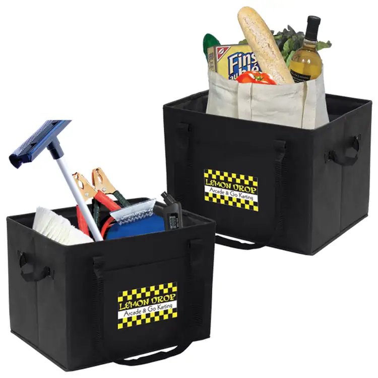 Folding Cargo Carrier with Dual Handles #3