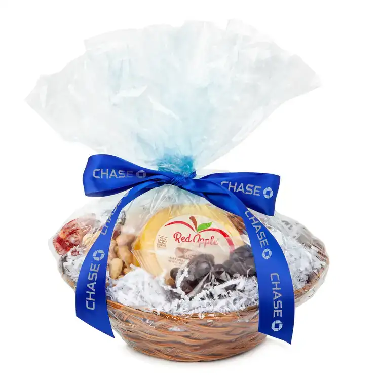 Cheese and Snack Gift Basket