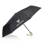 Parapluie compact Chocó avec poignée en bambou