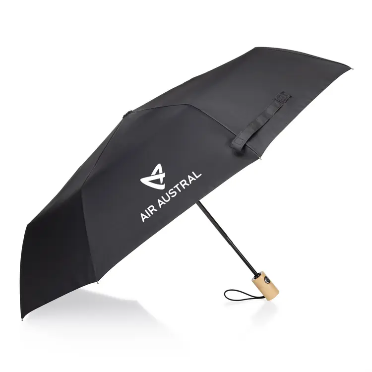 Parapluie compact Chocó avec poignée en bambou