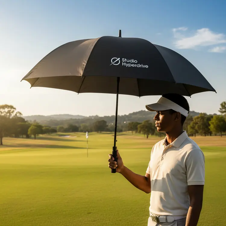 Parapluie de golf Alster en tissu recyclé #3