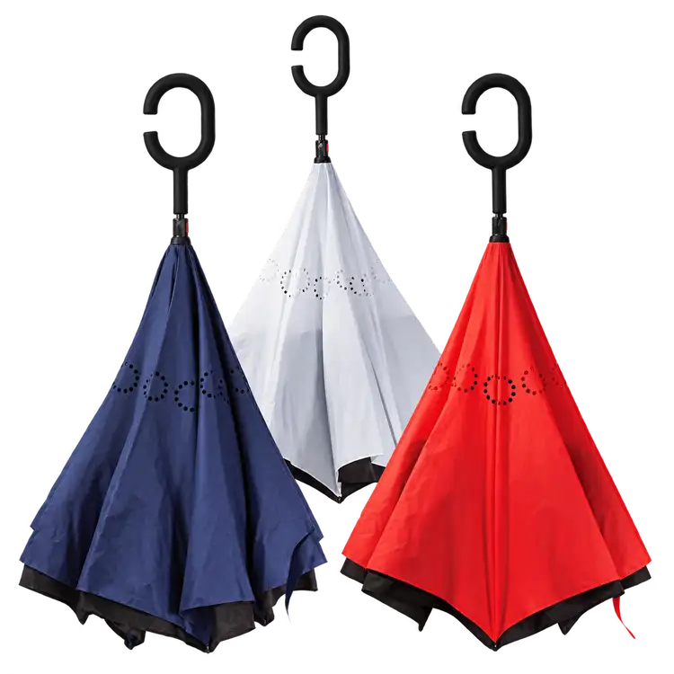 Venise II Reverse Umbrella with C Handle