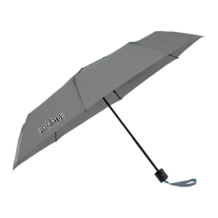 Manual folding umbrella with black frame #3