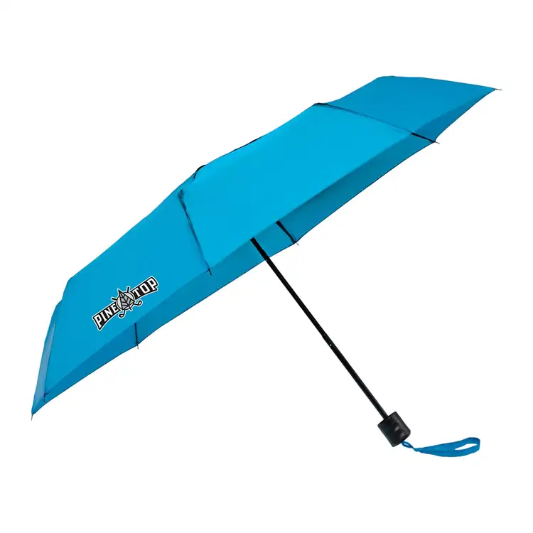 Manual folding umbrella with black frame #5