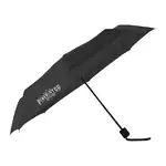 Manual folding umbrella with black frame
