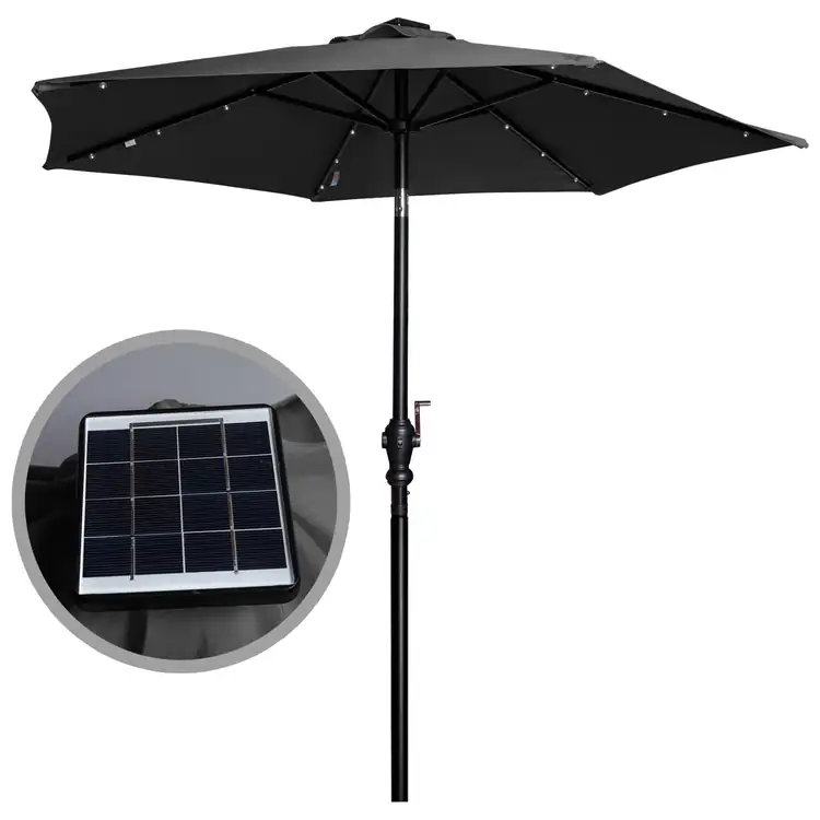 Solar LED Patio Umbrella #2