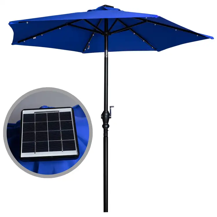 Solar LED Patio Umbrella #4