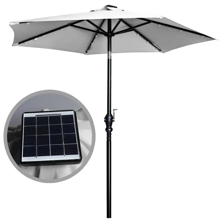 Solar LED Patio Umbrella #5