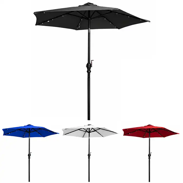 Solar LED Patio Umbrella