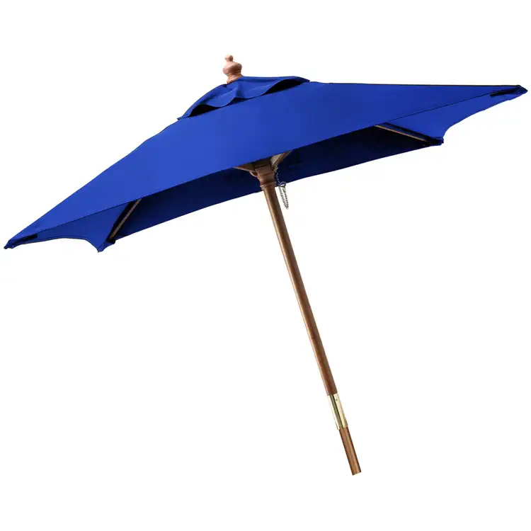 Square Wooden Frame Market Umbrella #4