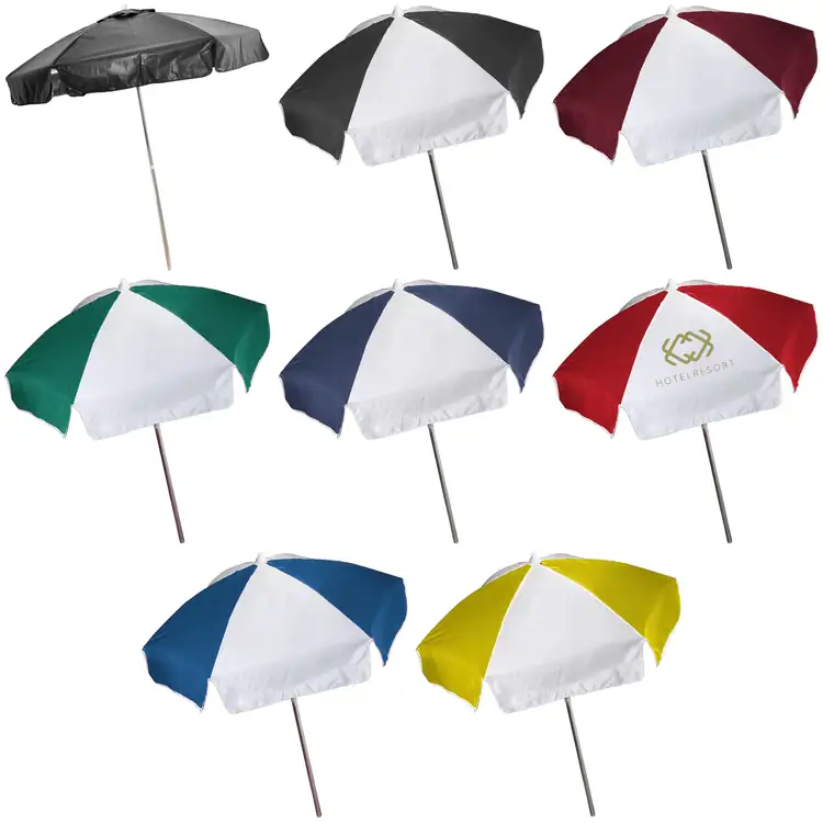 Vinyl Cafe Umbrella with Valance