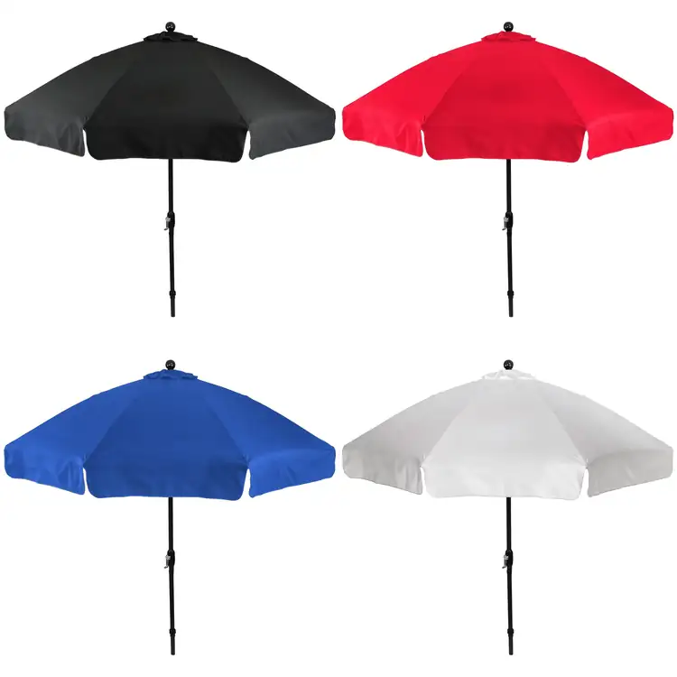 Aluminum Market Umbrella with Crank