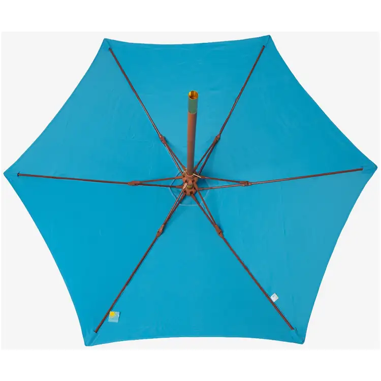 Wood and Fiberglass Market Umbrella #18