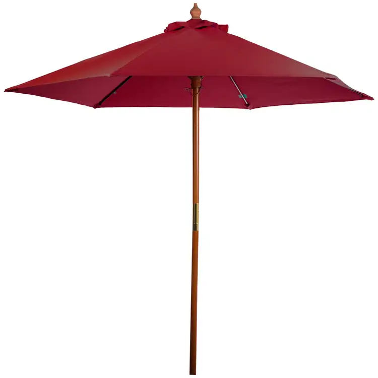 Wood and Fiberglass Market Umbrella #3