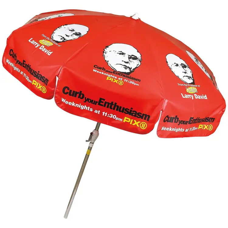 Custom Vinyl Crank Patio Umbrella