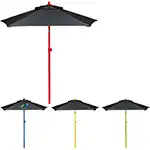 Tilting Umbrella with Coloured Frame