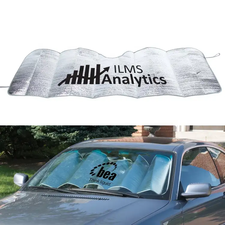 Pare-soleil automobile pliable en accordéon