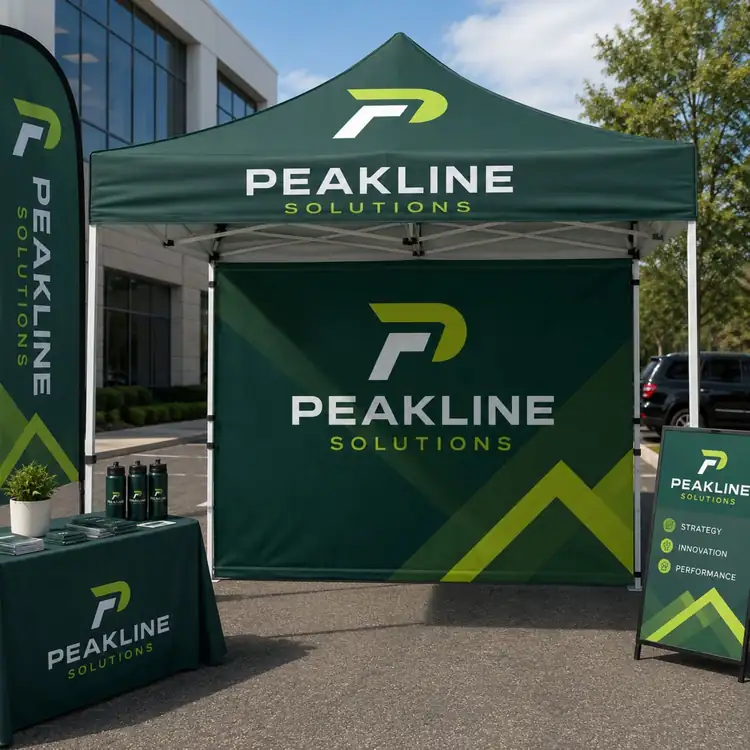 Sublimated Tent Backwall #2