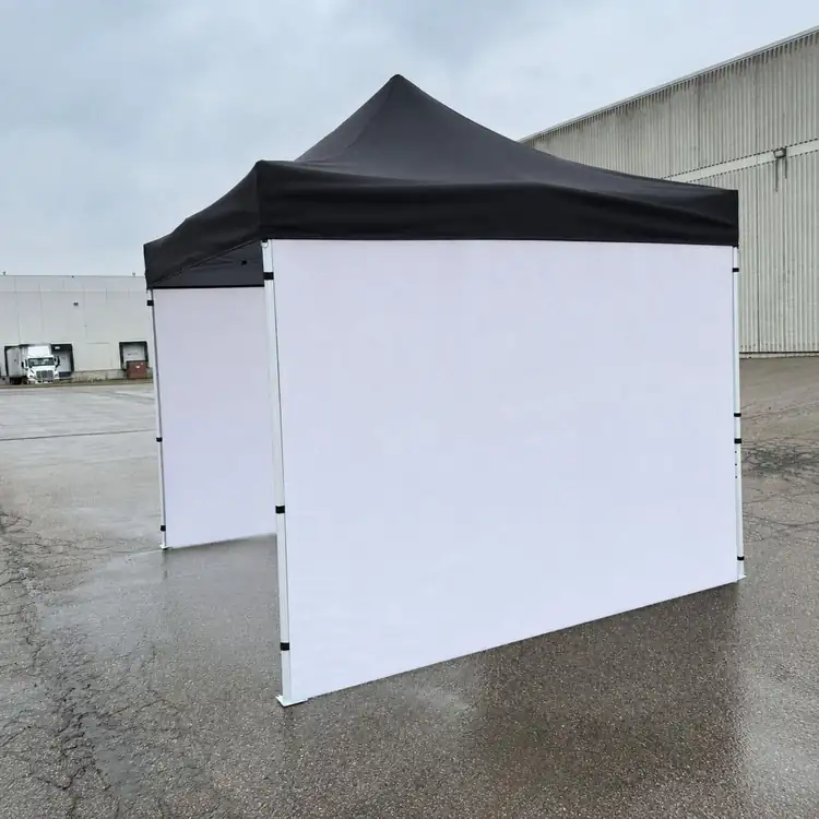White Unprinted Tent Wall #2