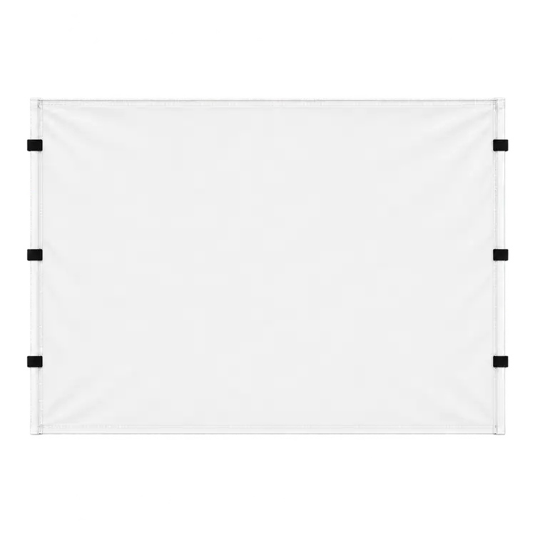 White Unprinted Tent Wall