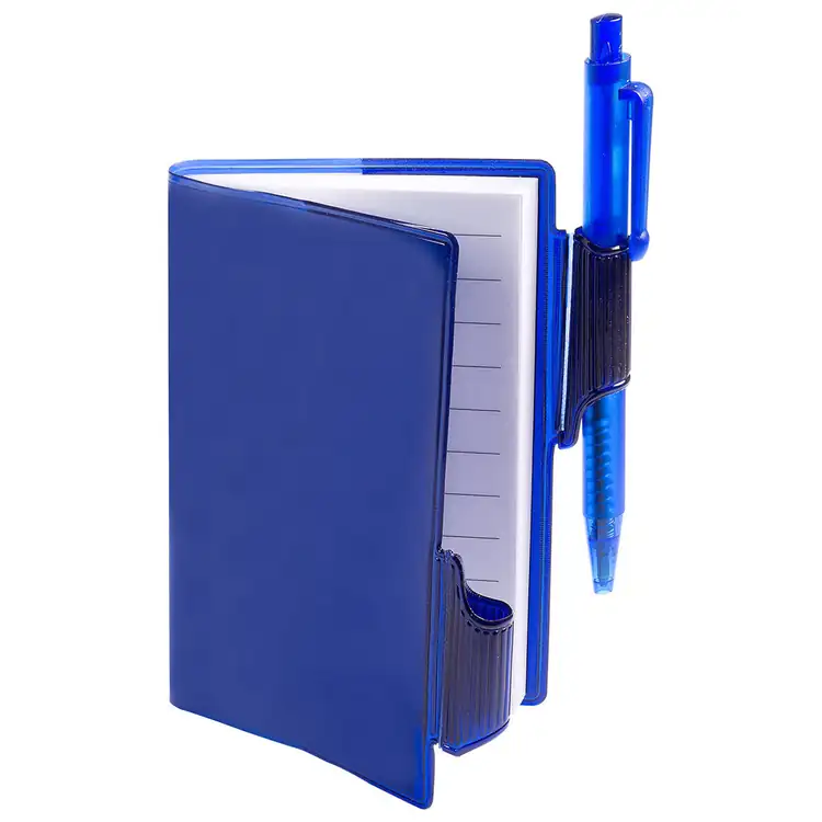 Clear-View Jotter with Pen Closure #11