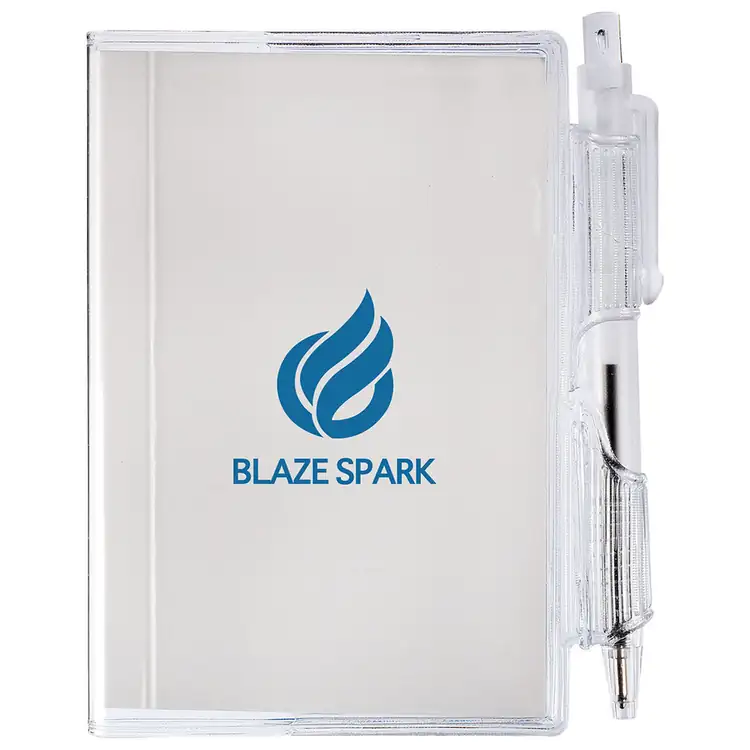 Clear-View Jotter with Pen Closure #2