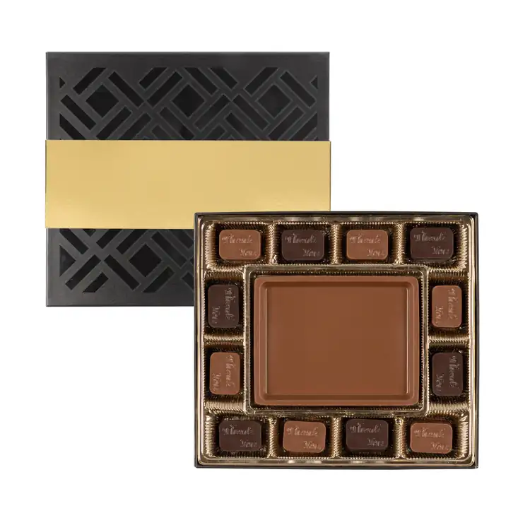 Small Deluxe Gift Box with Gold Band #2