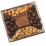 Petit coffret de confiseries avec centre en chocolat