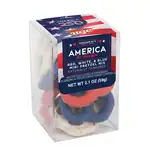 Petit contenant de mini bretzels America 250