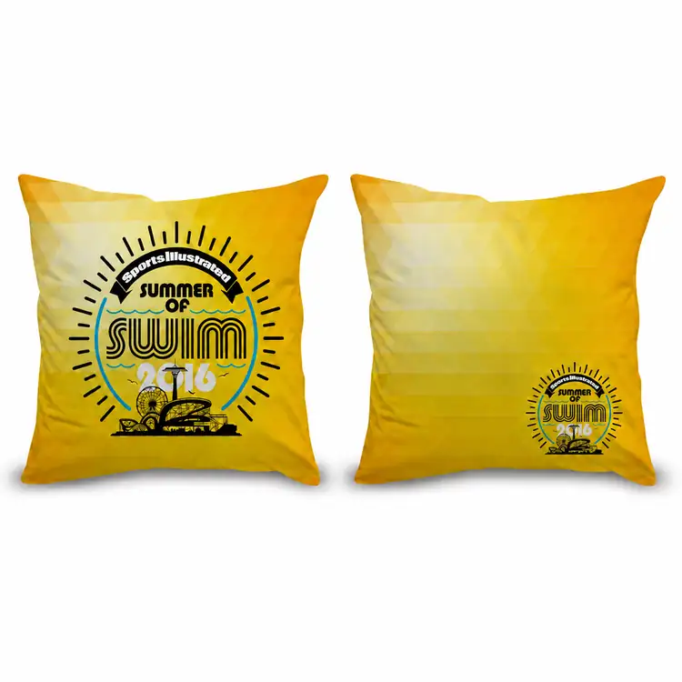 Small Sublimated Throw Cushion #2