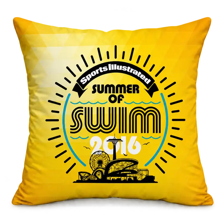 Small Sublimated Throw Cushion