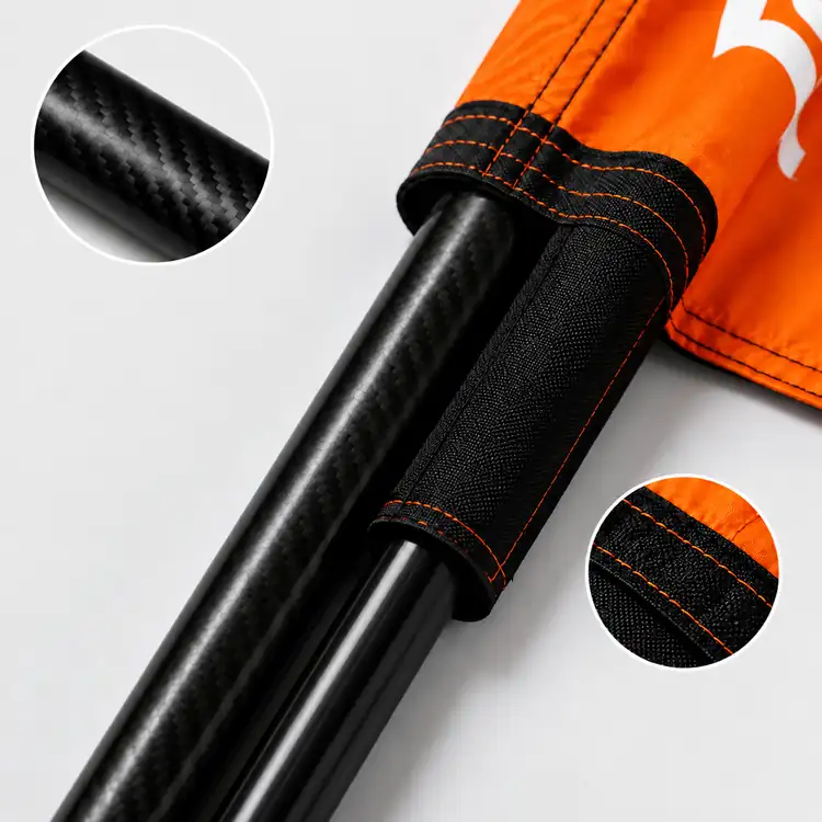 Small Feather Flag Kit with Ground Spike #4